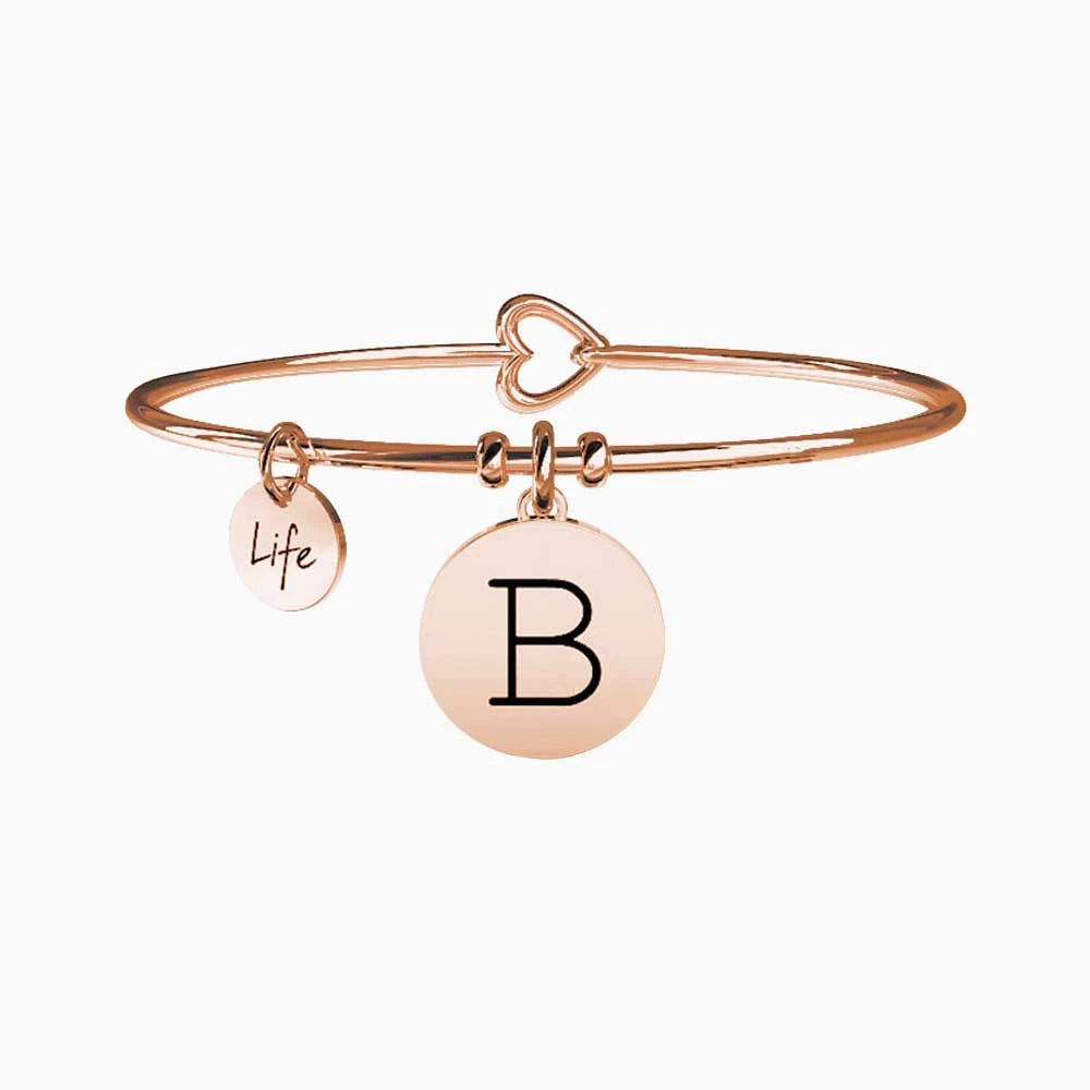 Pulsera Inicial B Emociones Rosato 731014B