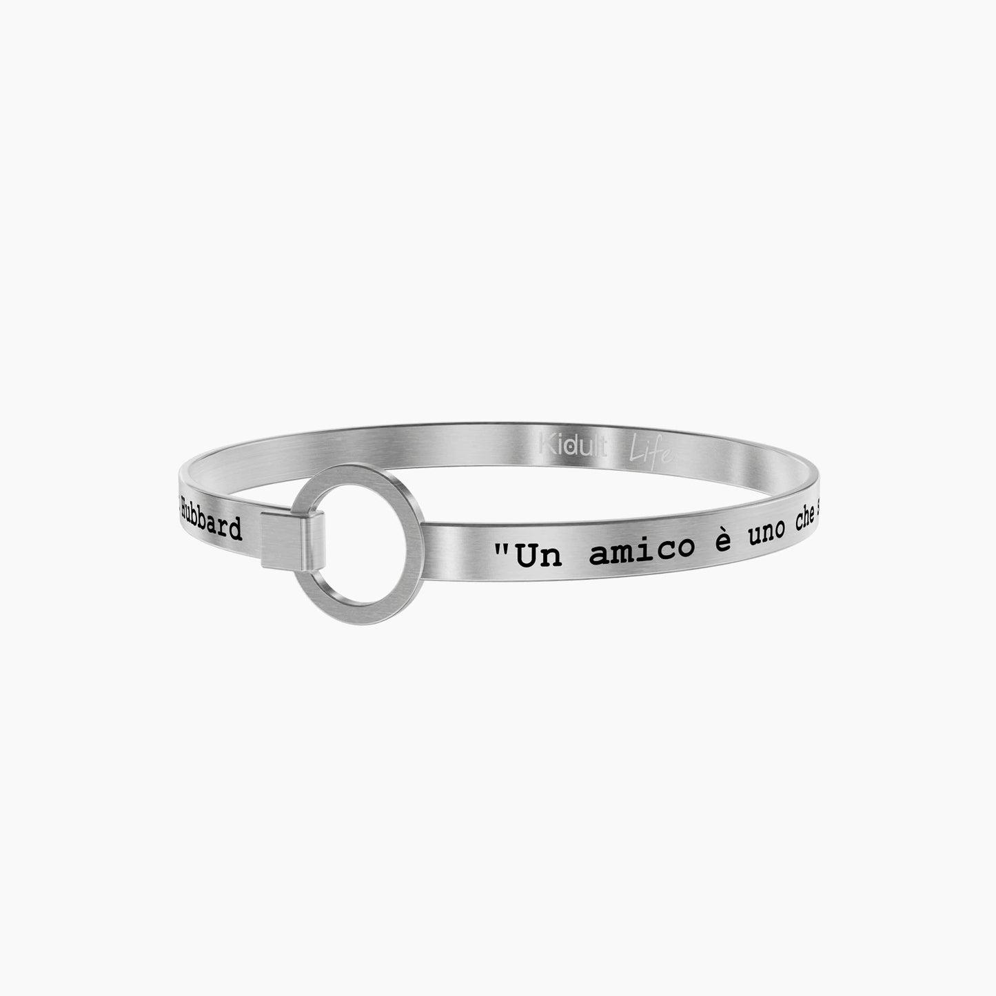 Pulsera Un amigo es alguien que lo sabe todo. E. Hubbard 731104