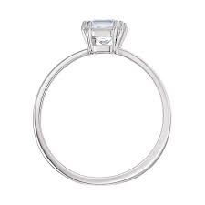 Anello Attract Taglio Squadrato Bianco 5402444