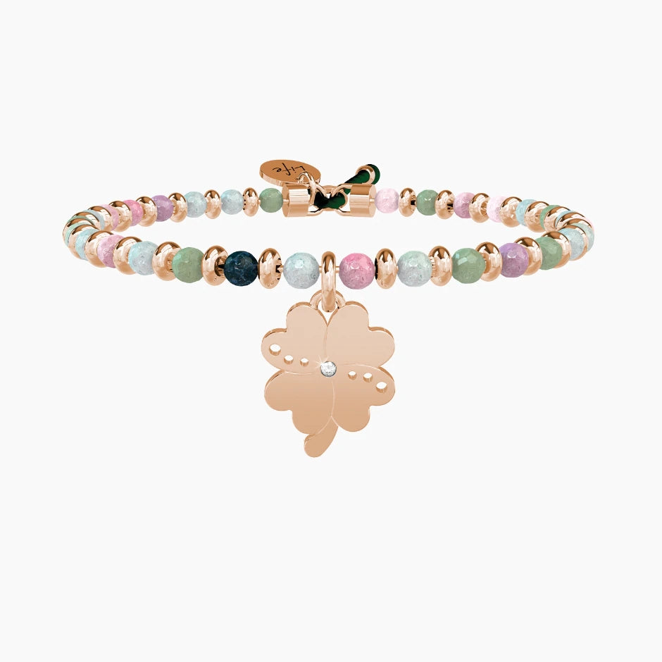 Pulsera Trébol de Cuatro Hojas Fortuna Multicolor 731432