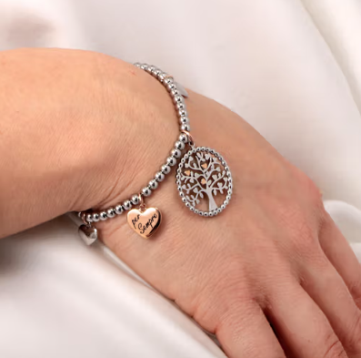 SAQE13 Pulsera Árbol de la Vida Talismán