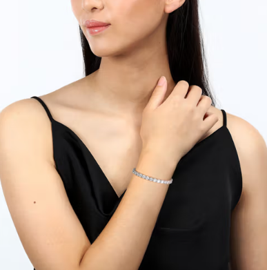 Bracciale Tennis Tesori in Argento con Zirconi SAIW124