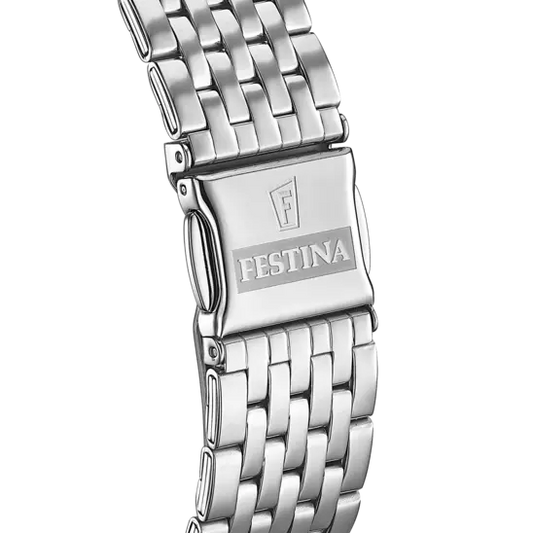 Reloj Classic para Hombre Negro y Acero F16744/4