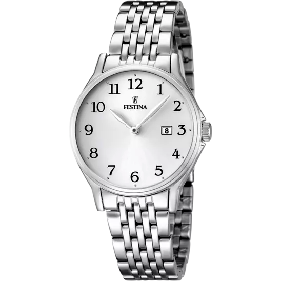 Orologio Donna Classic Acciaio e Bianco F16748/1