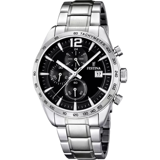 Orologio Uomo Timeless Chronograph Nero F16759/4