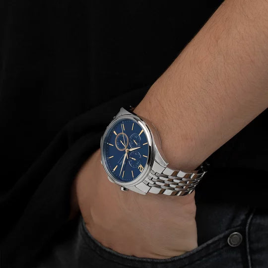 Orologio Uomo Timeless Chronograph Blu F20285/3
