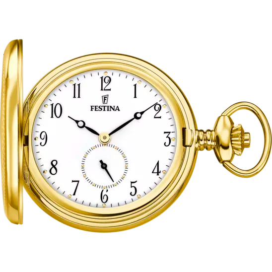 Reloj de bolsillo dorado para hombre F2029/1