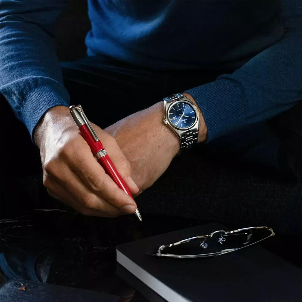 Orologio Uomo Classic Acciaio e Blu F20552/3