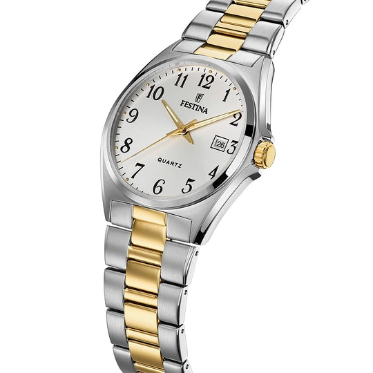 Orologio Uomo in Acciaio e Dorato F20554/1