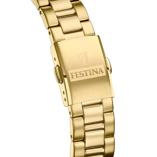 Orologio Donna Classics Dorato e Bianco F20557/2