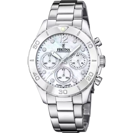 Orologio Donna Madreperla Acciaio F20603/1