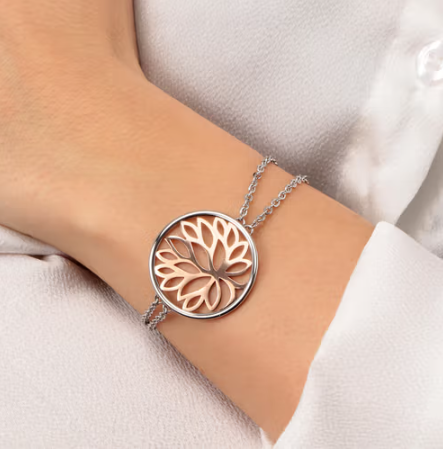 Pulsera Loto Rosa SATD11