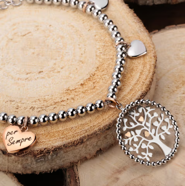 SAQE13 Pulsera Árbol de la Vida Talismán