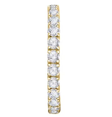 Anello Scintille Dorato SAQF170