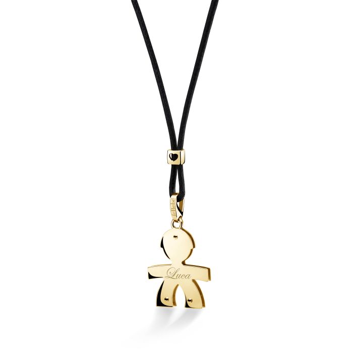 Collar Colgante Niño Oro Amarillo LBB001-N