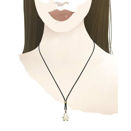 Ciondolo I Cuccioli Bimbo Piccolo Oro Giallo LBB005-N