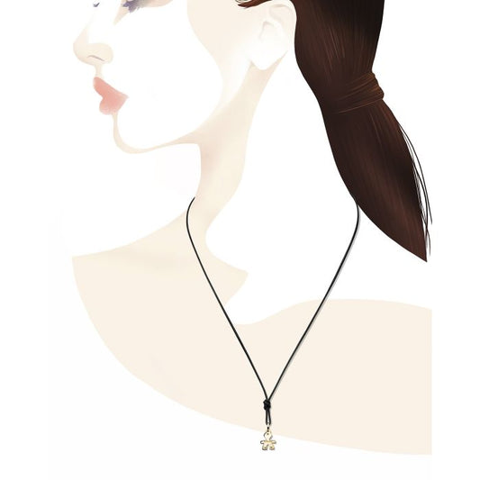 Collana I Mini con Bimbo Oro Giallo LBB044-N