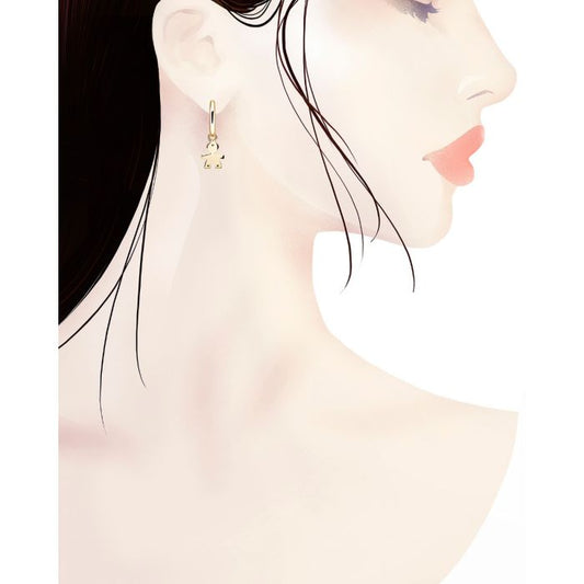 Orecchini I Mini Pendenti Bimbo in Oro LBB118