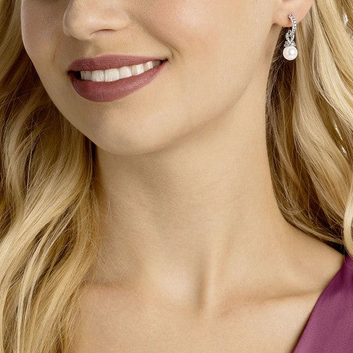 Originalmente Pendientes con Perlas y Cristales 5461080