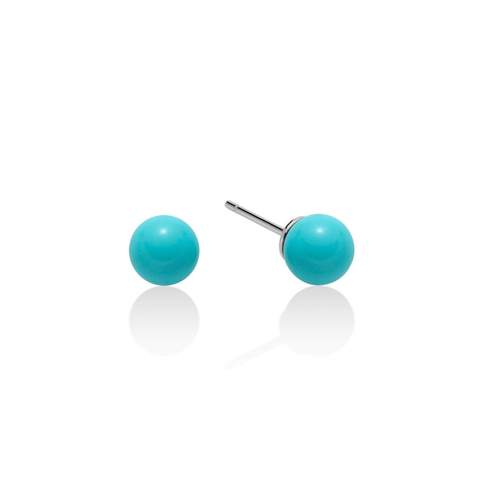 Orecchini Turchese 7mm PER2408
