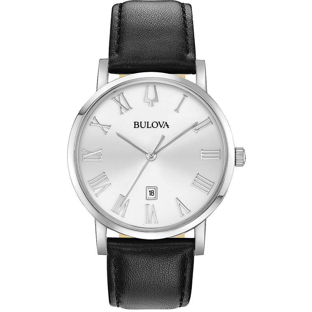 Reloj Clipper para Hombre en Piel Negra 96B312