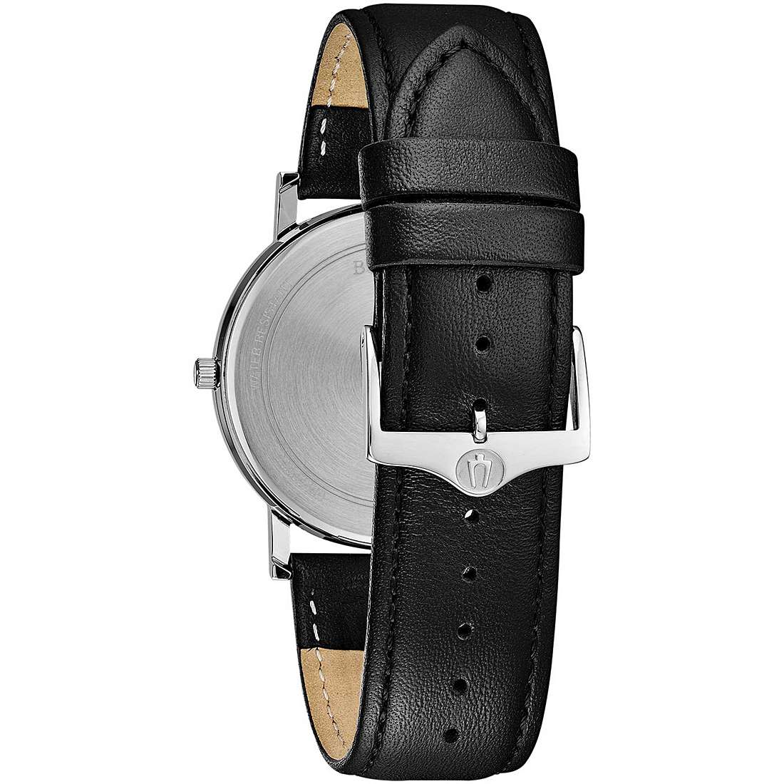 Reloj Clipper para Hombre en Piel Negra 96B312