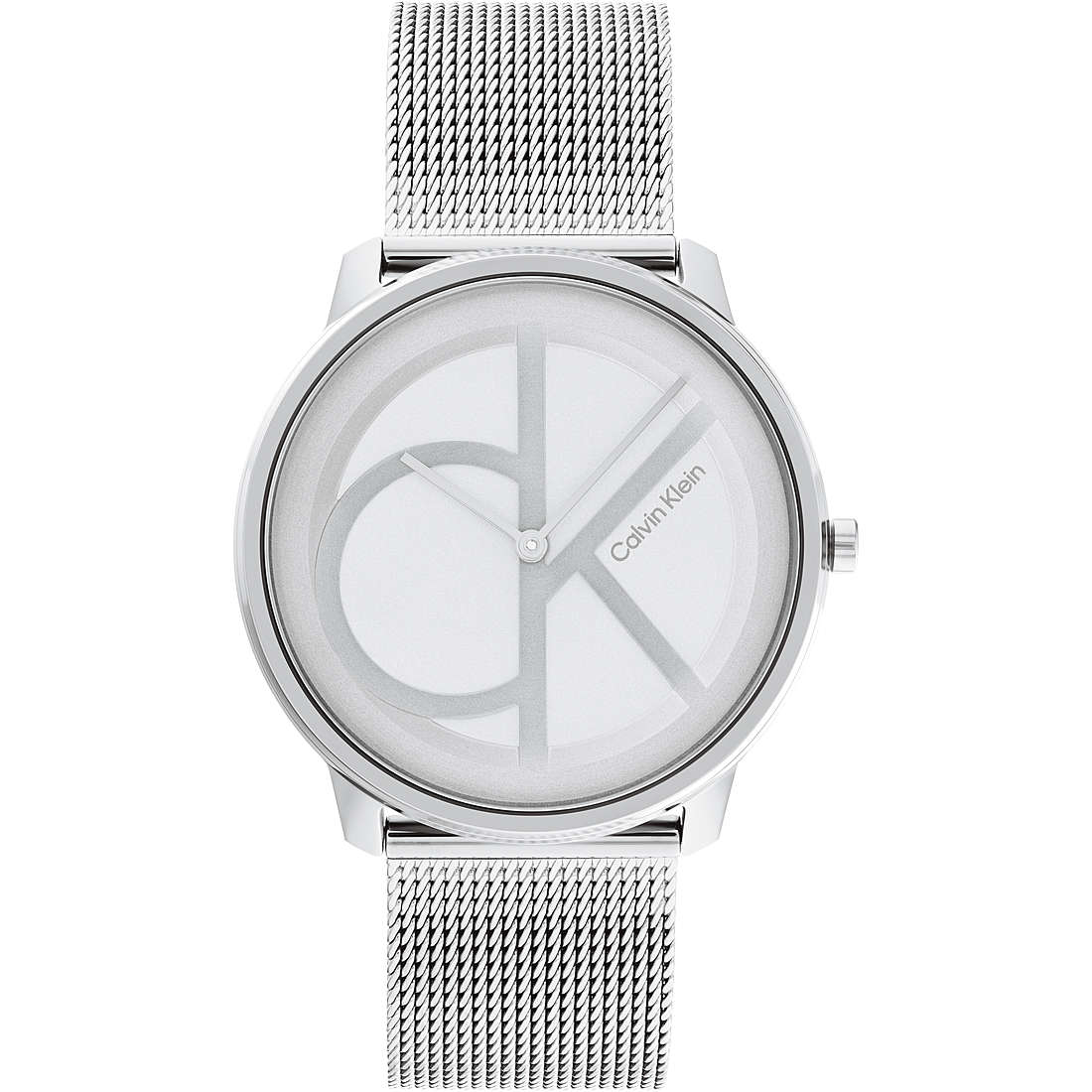 Orologio Uomo Iconic Acciaio e Bianco 25200027