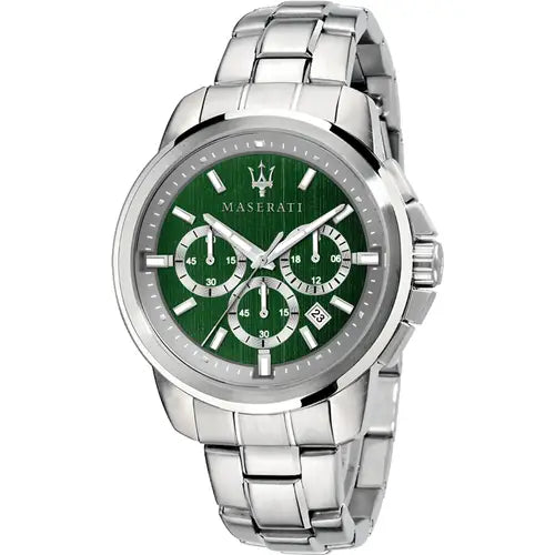 Orologio Uomo Cronografo Successo Acciaio e Verde R8873621017