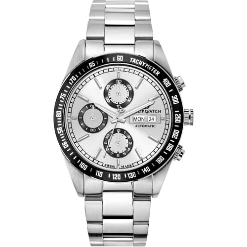 Orologio Uomo Caribe Acciaio, Bianco e Nero R8243607002