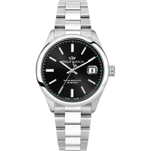 Reloj Caribe Hombre Acero y Negro R8253597094