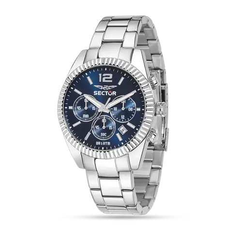 Orologio Uomo 240 Acciaio e Blu R3273676004