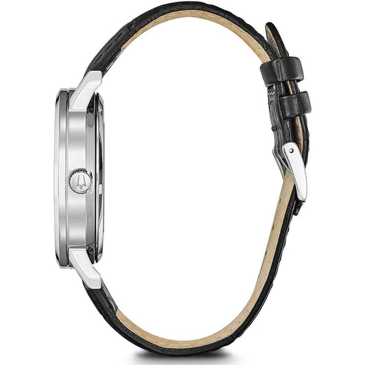 Orologio Uomo Automatico Clipper Pelle Nera 96C131