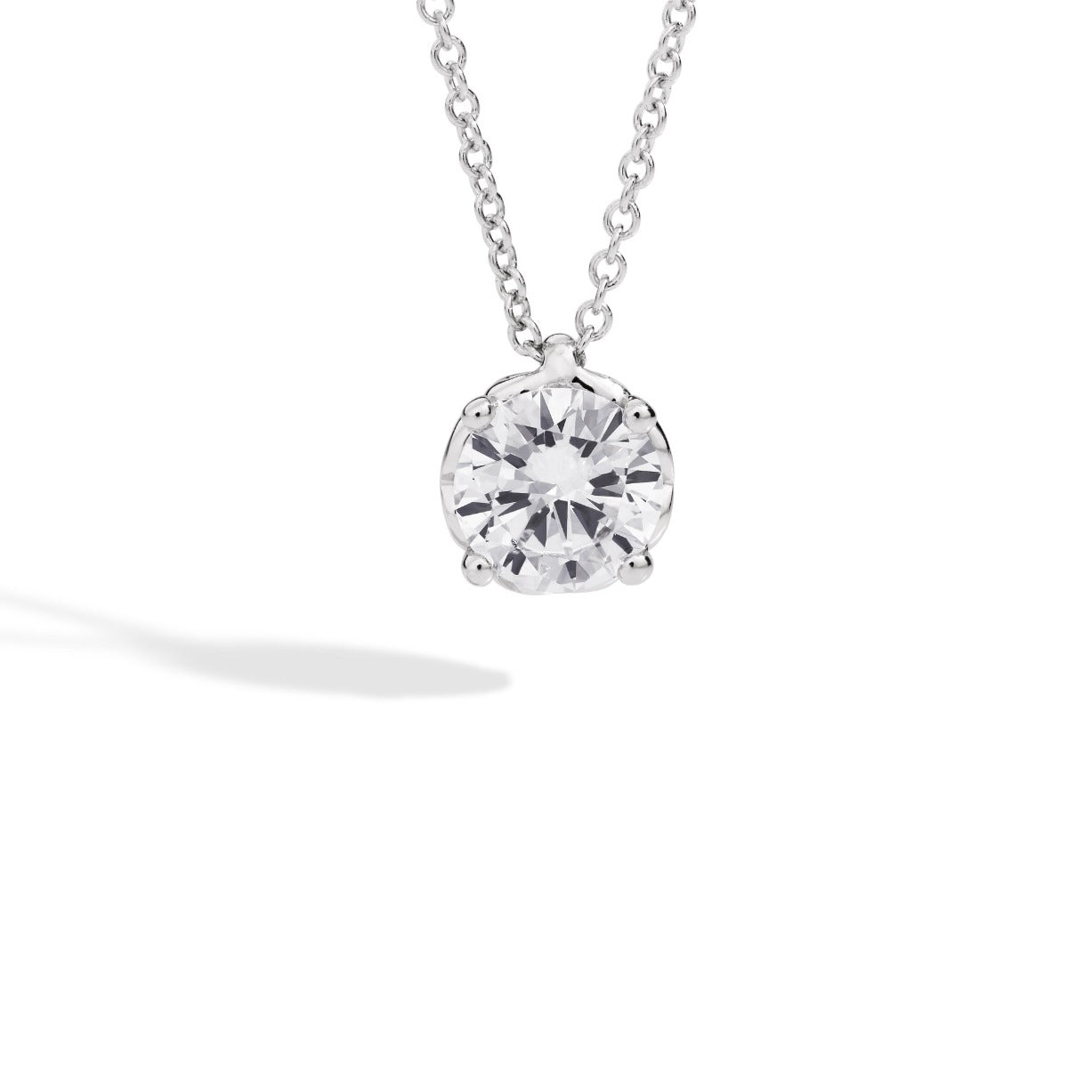 Collier Anniversary Punto Luce Oro Bianco e Diamante P01PX001