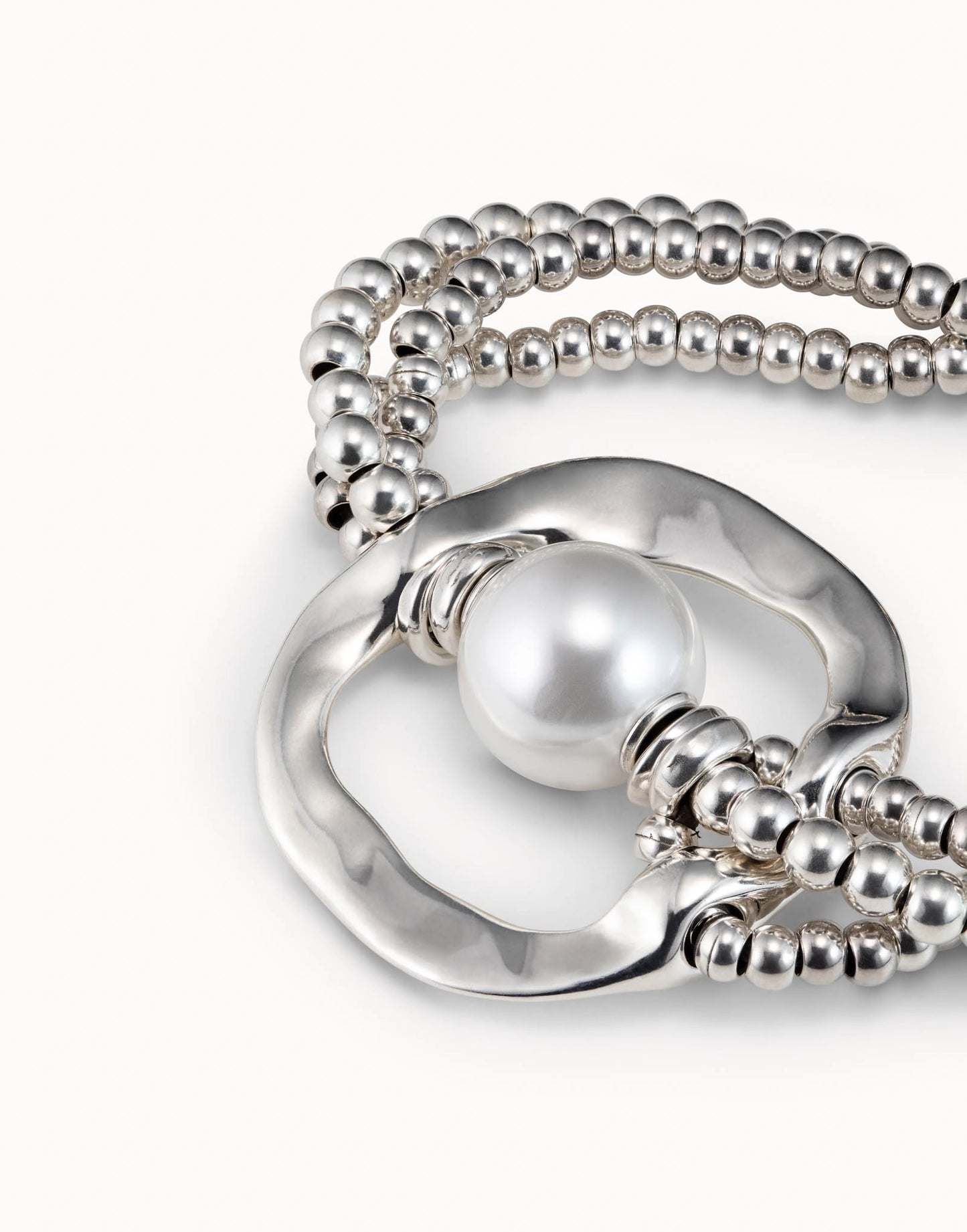 Pulsera De Perlas PUL1130MTLBPL0M