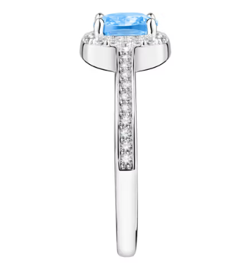 Anello Tesori in Argento con Pietra Azzurra SAIW1140