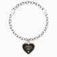 Pulsera Corazón Negro Mamá Te Amo 731942