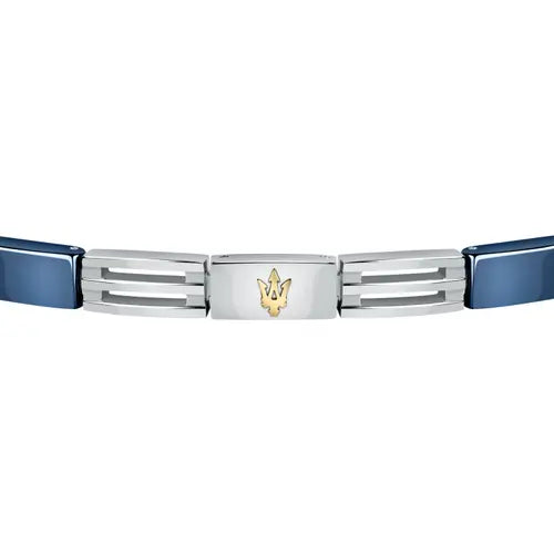 Bracciale Uomo Jewels Acciaio e Blu JM421ATZ08