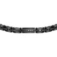 Bracciale Uomo Diamonds Nero SAUK01