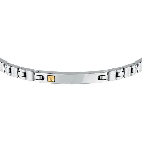 Bracciale Uomo Gold in Acciaio SATM29