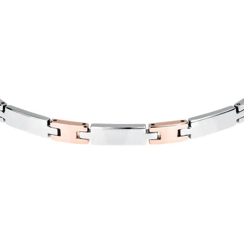 Bracciale Uomo Motown Acciaio e Rosato SALS98