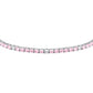 Bracciale Tesori Tennis con Zirconi Rosa SAIW183