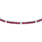 Bracciale Tesori Tennis con Zirconi Rossi e Bianchi SAIW230