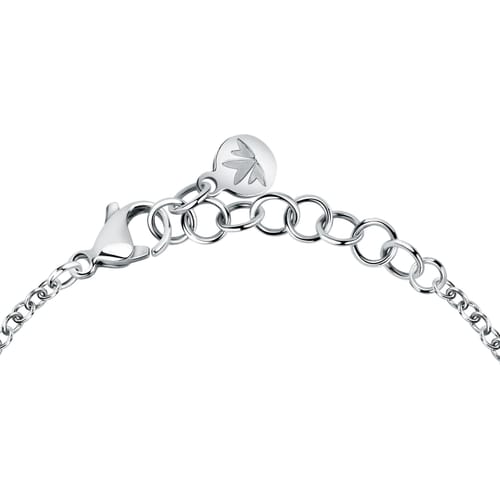 Bracciale Torchon Acciaio con Cristalli SAWZ06