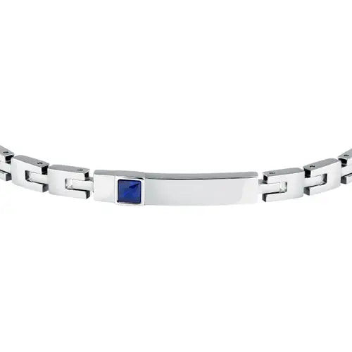 Bracciale Uomo Urban Acciaio e Blu SABH42