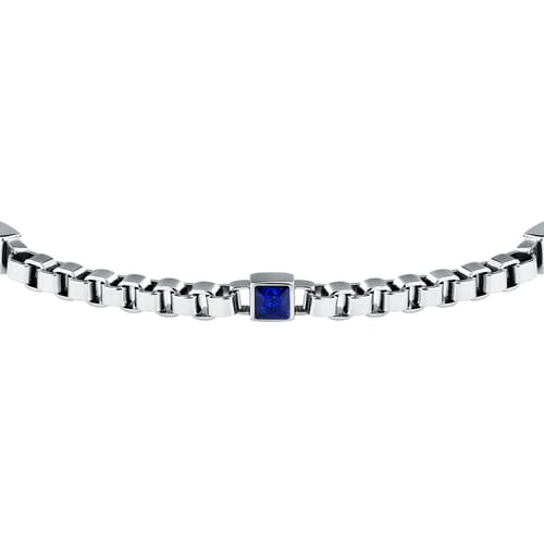 Bracciale Uomo Urban Acciaio e Blu SABH43