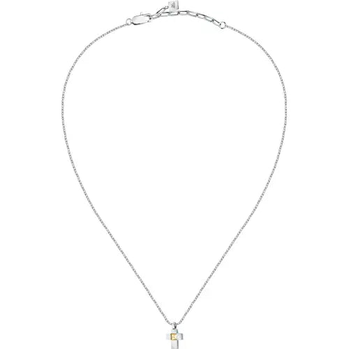 Collana Uomo Gold con Croce SATM25