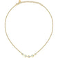 Collana Tesori Eterni Dorata con Topazi SAXN01