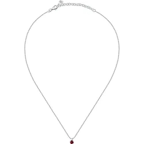 Collana Tesori con Pietra Rossa SAIW174