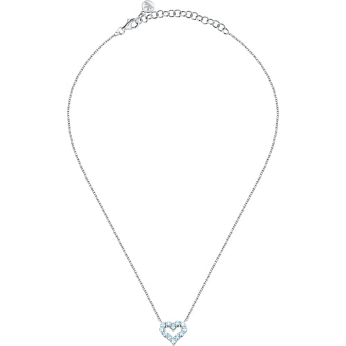 Collana Tesori con Pietre Blu a Cuore SAIW180