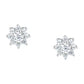 Orecchini Tesori con Zirconi Bianchi a Fiore SAIW187